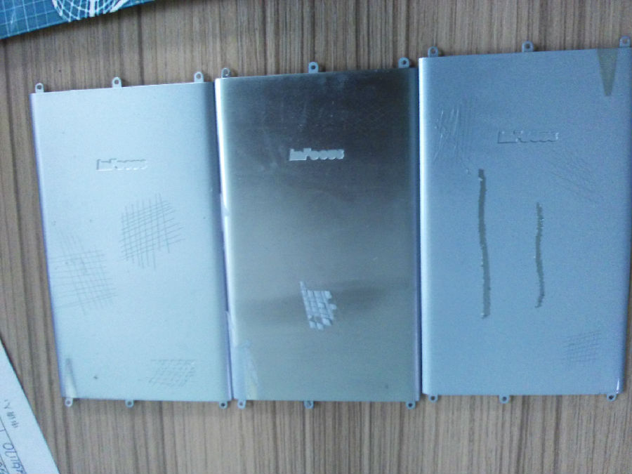 金屬底水使用前后對比